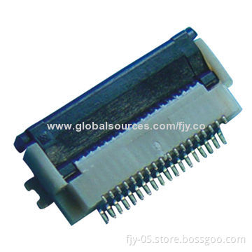 0.5MM FPC/FFC ZIF SMT R/A Type Contact 04 To 60 Contacts